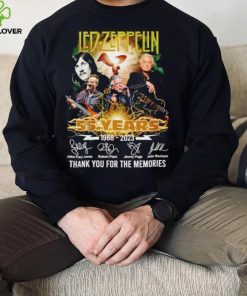 Led Zeppelin 55 Years 1968 2023 Signature Thank You For The Memories Shirt