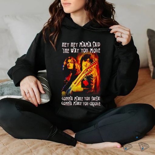 Led Zeppelin Black Dog Hey Hey Mama Said The Way You Move T Shirt