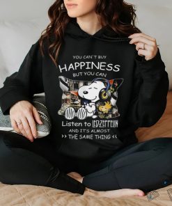 Led Zeppelin Snoopy Listen To Music Shirt, But You Can Listen To Led Zeppelin T Shirt