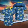 Leeds United Fc Tropical Flower Trending Hawaiian Shirt