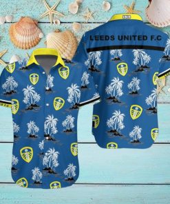 Leeds United Fc Tropical Flower Trending Hawaiian Shirt