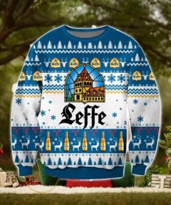 Leffe 3D Ugly Christmas Sweater Christmas Gift
