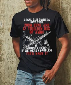 Legal Gun Owners Have Over 200m Guns Shirt