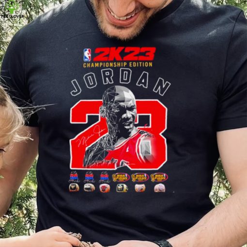 Legend Michael Jordan NBA 2K23 Championship Edition Signature Shirt