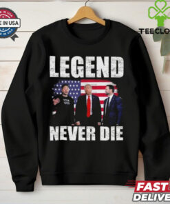 Legend Never Die Trump Vance Elon Musk 2024 hoodie, sweater, longsleeve, shirt v-neck, t-shirt