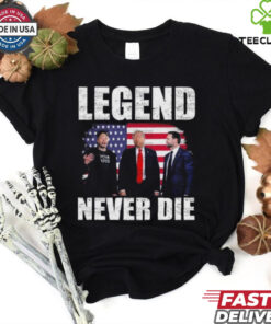 Legend Never Die Trump Vance Elon Musk 2024 hoodie, sweater, longsleeve, shirt v-neck, t-shirt