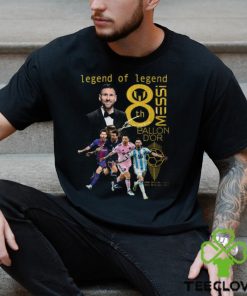 Legend Of Legend Messi 8th Ballon D’Or T Shirt