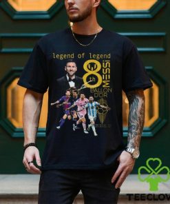 Legend Of Legend Messi 8th Ballon D’Or T Shirt