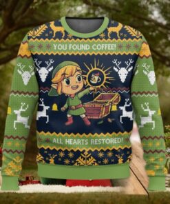 Legend Of Zelda Coffeee Ugly Sweater