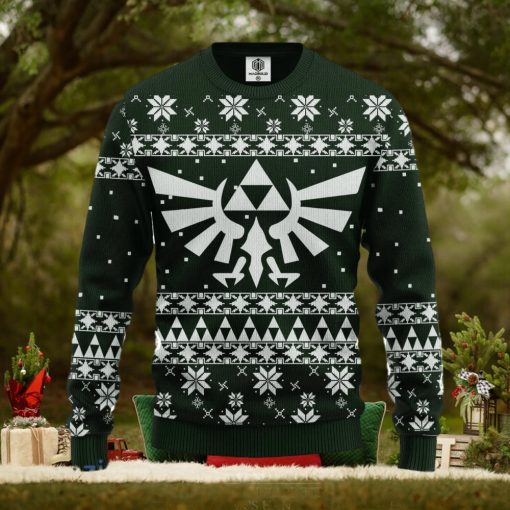 Legend Of Zelda Green Ugly Christmas Sweater 3D Gift For Men And Women