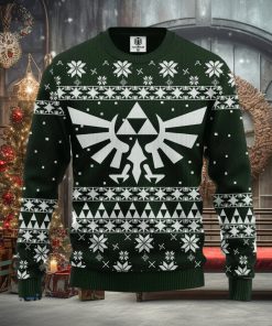 Legend Of Zelda Green Ugly Christmas Sweater 3D Gift For Men And Women