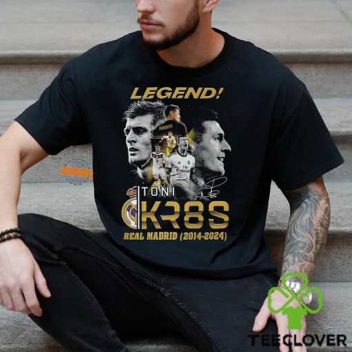 Legend Toni Kr8s Real Madrid 2014 2024 T Shirt