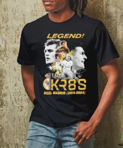 Legend Toni Kro8s Real Madrid 2014 2024 Signature shirt