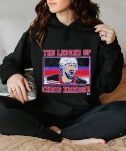 Legend of Chris Kreider T hoodie, sweater, longsleeve, shirt v-neck, t-shirt