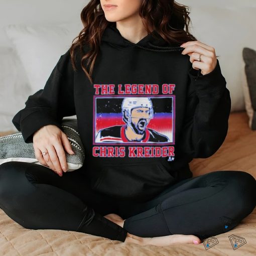 Legend of Chris Kreider T hoodie, sweater, longsleeve, shirt v-neck, t-shirt