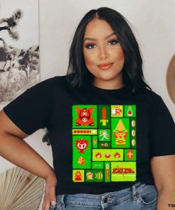 Legend of zelda collage shirt