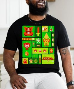 Legend of zelda collage shirt
