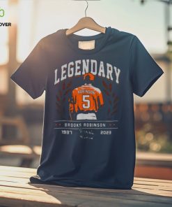 Legendary Brooks Robinson 1937 2023 Signature shirt 1 Legendary Brooks Robinson 1937 2023 Signature shirt