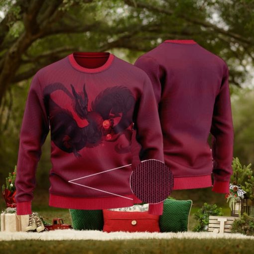 Legendary Eternal Dragon Shenron DBZ Ugly Sweater