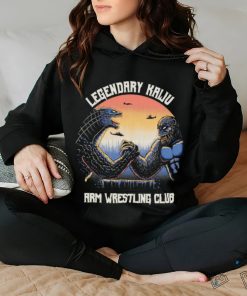 Legendary Godzilla Kaiju vs King Kong arm wrestling club hoodie, sweater, longsleeve, shirt v-neck, t-shirt