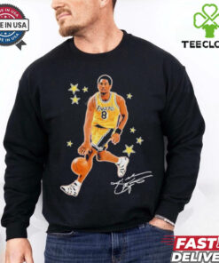 Legendary Kobe Bryant Los Angeles Lakers player signature shirt