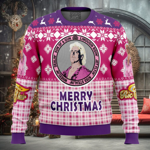 Legendary Ric Flair WWE Ugly Christmas Sweater