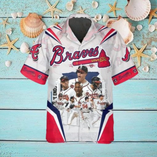 Legends Atlanta Braves Hawaiian Shirt , Atlanta Braves Aloha Shirt, MLB Hawaiian Shirt