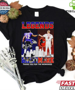 Legends Baltimore – Orioles x Ravens Thank You For The Memories T Shirt