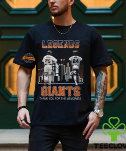 Legends Bonds And Mays Giants Thank You For The Memories T Shirt