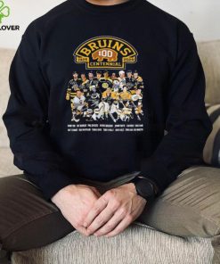 Legends Boston Bruins 100th Centennial 1924 2024 Signatures Shirt