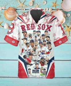 Legends Boston Red Sox Hawaiian Shirt, Red Sox Aloha Shirt, MLB Hawaiian Shirt