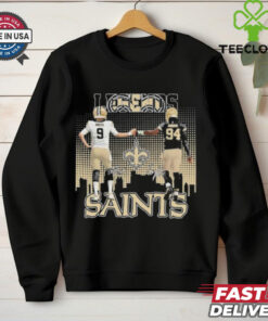 Legends Brees And Jordan New Orleans Saints Shirt