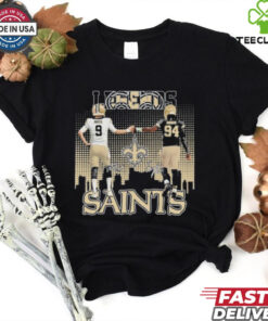 Legends Brees And Jordan New Orleans Saints Shirt