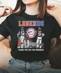 Legends Chicago Bears Thank You For The Memories Signatures T Shirt