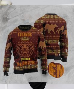 Legends December Christmas Unisex Crewneck Sweater