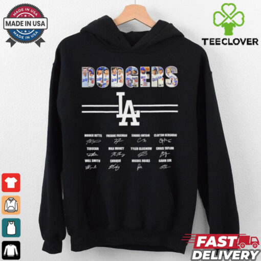 Legends Dodgers World Champions signatures shirt