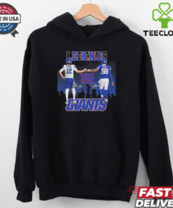 Legends Eli Manning And Lawrence Taylor New York Giants Shirt