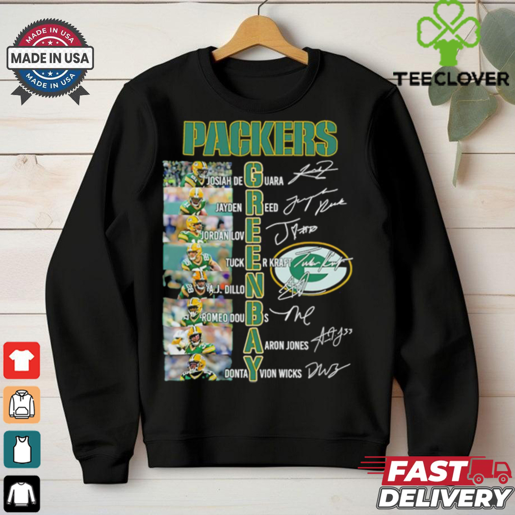 Legends Green Bay Packers names and signatures shirt Legends Green Bay Packers names and signatures shirt