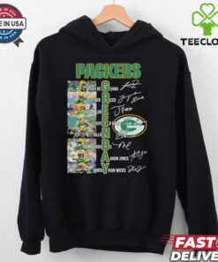 Legends Green Bay Packers names and signatures shirt
