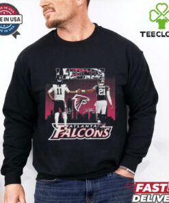 Legends Julio Jones And Deion Sanders Atlanta Falcons Shirt