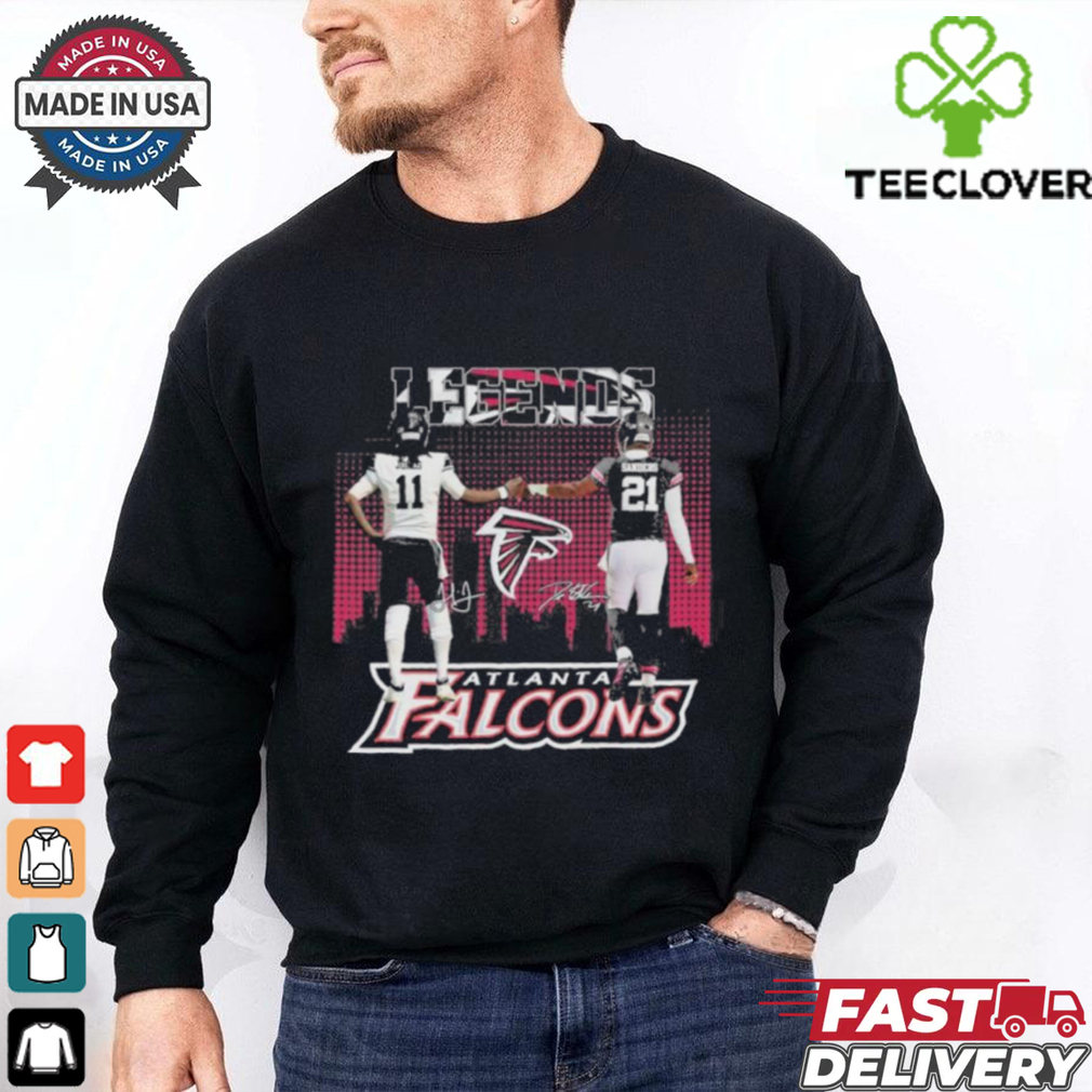 Legends Julio Jones And Deion Sanders Atlanta Falcons Shirt Legends Julio Jones And Deion Sanders Atlanta Falcons Shirt