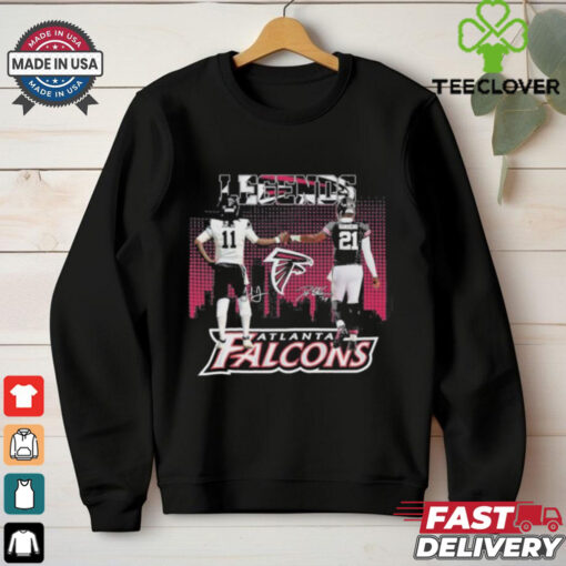 Legends Julio Jones And Deion Sanders Atlanta Falcons Shirt