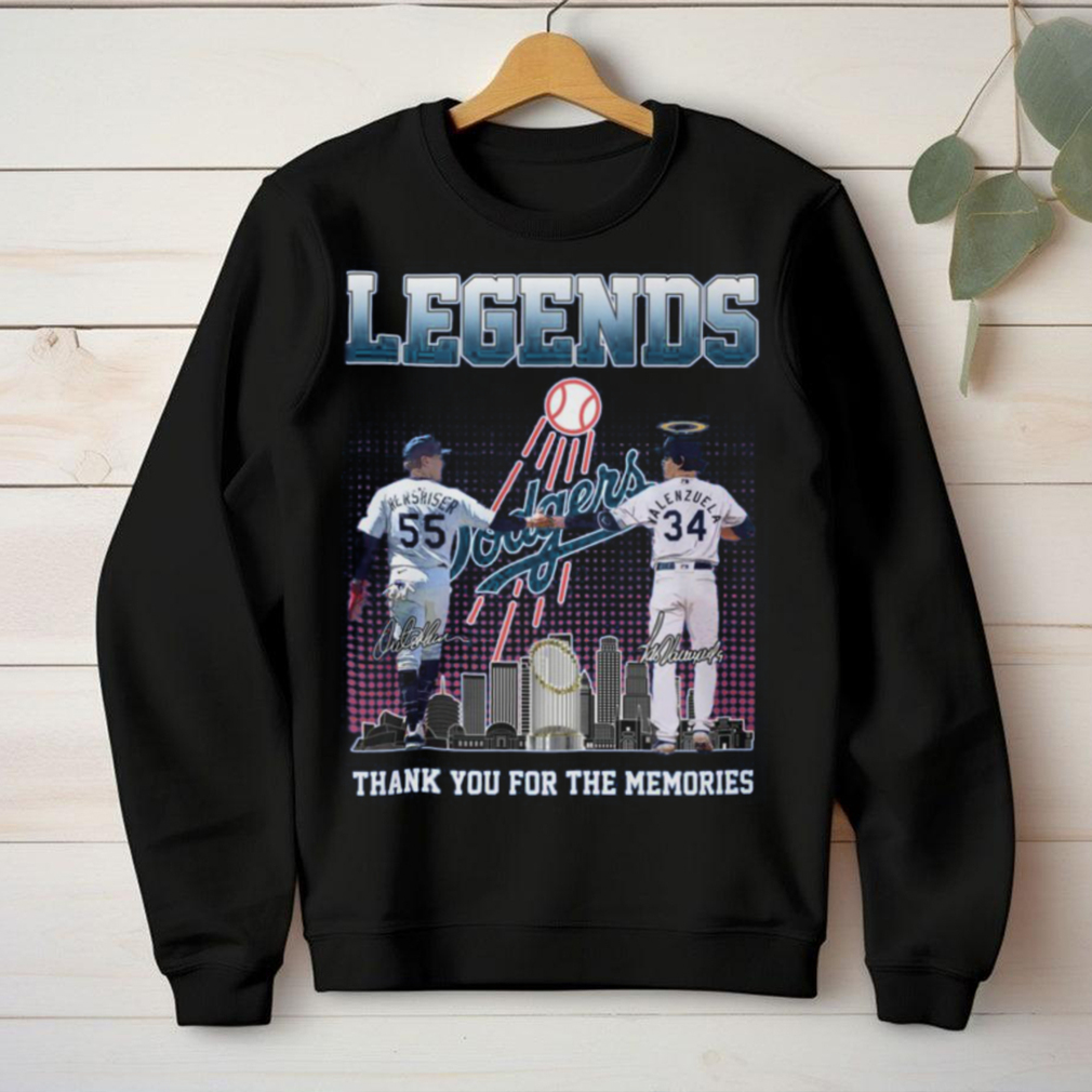 Legends Los Angeles Dodgers Thank You For The Memories T Shirt Legends Los Angeles Dodgers Thank You For The Memories T Shirt