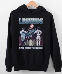 Legends Los Angeles Dodgers Thank You For The Memories T Shirt