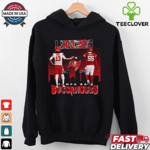 Legends Mike Evans And Derrick Brooks Tampa Bay Buccaneers Shirt