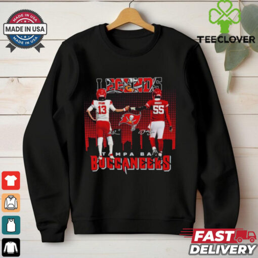 Legends Mike Evans And Derrick Brooks Tampa Bay Buccaneers Shirt