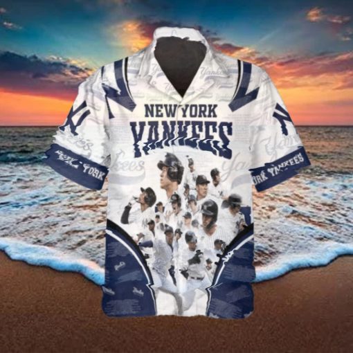 Legends New York Yankees Hawaiian Shirt, Hawaiian Yankees Shirt, MLB Hawaiian Shirt