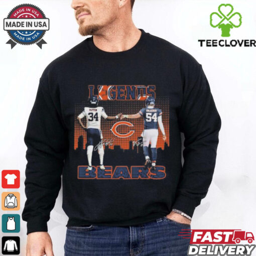 Legends Payton And Urlacher Chicago Bears Shirt