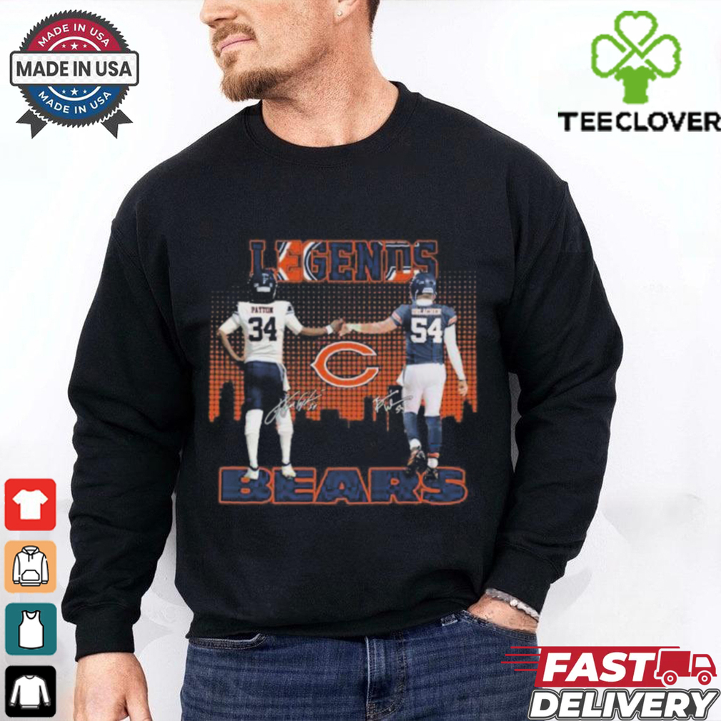 Legends Payton And Urlacher Chicago Bears Shirt Legends Payton And Urlacher Chicago Bears Shirt
