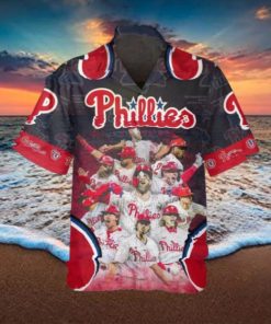 Legends Philadelphia Phillies Hawaiian Shirt, Phillies Hawaiian Shirt, MLB Hawaiian Shirt